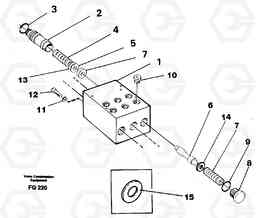 5335 Pedal valve EW130C ?KERMAN ?KERMAN EW130C SER NO - 583, Volvo Construction Equipment