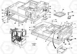 104726 Drivers cab and cabin floor EW130C ?KERMAN ?KERMAN EW130C SER NO - 583, Volvo Construction Equipment
