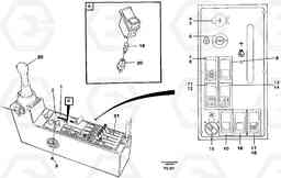 104816 Engine control panel EW130C ?KERMAN ?KERMAN EW130C SER NO - 583, Volvo Construction Equipment