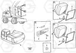 32330 Lighting, front EW130C ?KERMAN ?KERMAN EW130C SER NO - 583, Volvo Construction Equipment