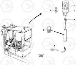 4572 Rotating beacon EW130C ?KERMAN ?KERMAN EW130C SER NO - 583, Volvo Construction Equipment