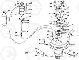 68431 Slewing gear box with fitting parts EW130C ?KERMAN ?KERMAN EW130C SER NO - 583, Volvo Construction Equipment