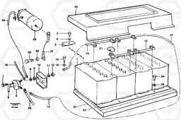 4570 Battery with assembling details EW130C ?KERMAN ?KERMAN EW130C SER NO - 583, Volvo Construction Equipment