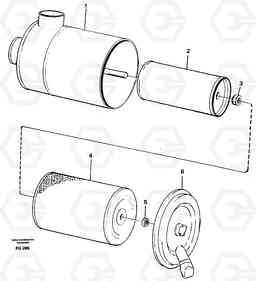 30380 Air filter EW130C ?KERMAN ?KERMAN EW130C SER NO - 583, Volvo Construction Equipment