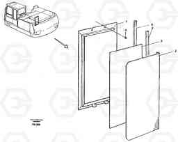 31340 Frame, engine cover rear EW130C ?KERMAN ?KERMAN EW130C SER NO - 583, Volvo Construction Equipment