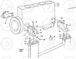 6480 Engine mounting EW130C ?KERMAN ?KERMAN EW130C SER NO - 583, Volvo Construction Equipment