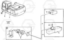 4940 Electric installation, overfilling protection EW130C ?KERMAN ?KERMAN EW130C SER NO - 583, Volvo Construction Equipment