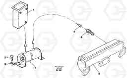 32329 Starter resistor for heater, assembly EW130C ?KERMAN ?KERMAN EW130C SER NO - 583, Volvo Construction Equipment
