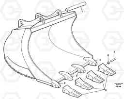 30373 Buckets for Quickfit withplate cutting edges EW130C ?KERMAN ?KERMAN EW130C SER NO - 583, Volvo Construction Equipment