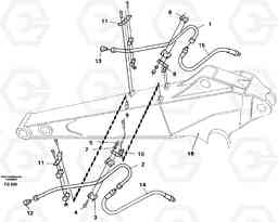 35758 Hydraulic hammer equipm. digger arm 2.0m and 2.4m EW130C ?KERMAN ?KERMAN EW130C SER NO - 583, Volvo Construction Equipment