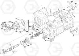 92500 Gear box casing incl. mounting parts EW130C ?KERMAN ?KERMAN EW130C SER NO - 583, Volvo Construction Equipment