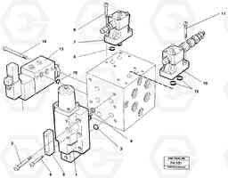 58664 Slew valve assembly valve EC300 ?KERMAN ?KERMAN EC300, Volvo Construction Equipment