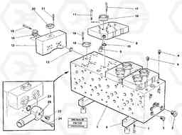 39809 Main valve assembly block EC300 ?KERMAN ?KERMAN EC300, Volvo Construction Equipment