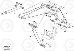 36166 Backhoe boom EC300 ?KERMAN ?KERMAN EC300, Volvo Construction Equipment