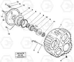 1636 Pump gear box EC300 ?KERMAN ?KERMAN EC300, Volvo Construction Equipment