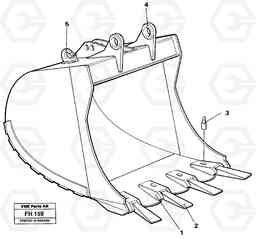 30650 Buckets, direct fitting EC300 ?KERMAN ?KERMAN EC300, Volvo Construction Equipment