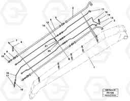 39807 Dipper arm hydraulic, handling dipper 5.50m EC300 ?KERMAN ?KERMAN EC300, Volvo Construction Equipment