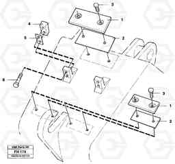 36161 Mounting kit EC300 ?KERMAN ?KERMAN EC300, Volvo Construction Equipment