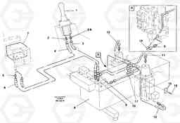 39173 Servo hydraulics, Dipper arm EC300 ?KERMAN ?KERMAN EC300, Volvo Construction Equipment