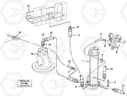 39189 Leak oil filter, with connections EC300 ?KERMAN ?KERMAN EC300, Volvo Construction Equipment