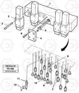 39199 Stop control block EC300 ?KERMAN ?KERMAN EC300, Volvo Construction Equipment