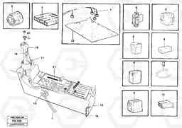 50420 Cable harness, side panel, left EC300 ?KERMAN ?KERMAN EC300, Volvo Construction Equipment