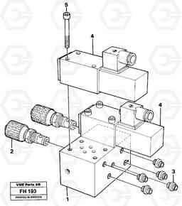 39200 Control block EC300 ?KERMAN ?KERMAN EC300, Volvo Construction Equipment