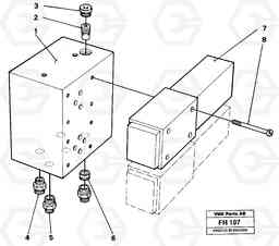 39206 Control block EC300 ?KERMAN ?KERMAN EC300, Volvo Construction Equipment