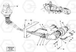 39081 Hydraulic system, transport motor EC300 ?KERMAN ?KERMAN EC300, Volvo Construction Equipment