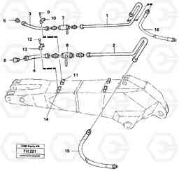 30645 Hydr. Hammer equipment, Dipper.shut-off cocks EC300 ?KERMAN ?KERMAN EC300, Volvo Construction Equipment