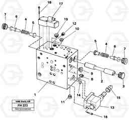 40853 Steering block hammer EC300 ?KERMAN ?KERMAN EC300, Volvo Construction Equipment