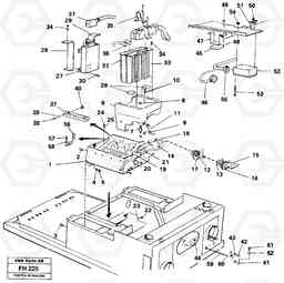 31622 Electric installation on driver's seat EC300 ?KERMAN ?KERMAN EC300, Volvo Construction Equipment