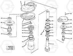 30923 Swing gearbox EC300 ?KERMAN ?KERMAN EC300, Volvo Construction Equipment