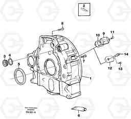 29327 Flywheel housing EC300 ?KERMAN ?KERMAN EC300, Volvo Construction Equipment