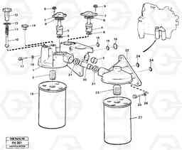 57230 Oil filter, Housing EC300 ?KERMAN ?KERMAN EC300, Volvo Construction Equipment