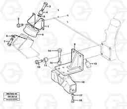 32655 Engine mounting EC300 ?KERMAN ?KERMAN EC300, Volvo Construction Equipment