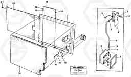 32098 Door, rear Rh EC300 ?KERMAN ?KERMAN EC300, Volvo Construction Equipment