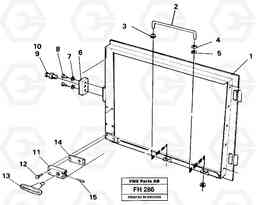 34908 Door, left hand EC300 ?KERMAN ?KERMAN EC300, Volvo Construction Equipment