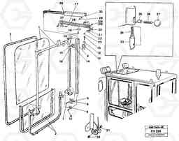 32104 Front window Lifting device EC300 ?KERMAN ?KERMAN EC300, Volvo Construction Equipment