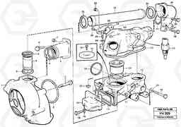 27796 Water pump and thermostat EC300 ?KERMAN ?KERMAN EC300, Volvo Construction Equipment