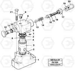 58826 Pressure limiting valve EC300 ?KERMAN ?KERMAN EC300, Volvo Construction Equipment