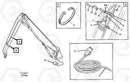 93268 Magnet equipment Ohio, electric installation on handling boom and arm EC300 ?KERMAN ?KERMAN EC300, Volvo Construction Equipment