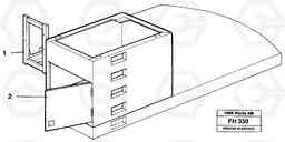 30649 Magnet equipment, Bracket on upper section,cab elevation EC300 ?KERMAN ?KERMAN EC300, Volvo Construction Equipment