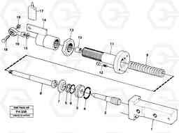 27802 Hydraulic cylinder EC300 ?KERMAN ?KERMAN EC300, Volvo Construction Equipment