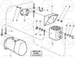 3820 Starter element relay EC300 ?KERMAN ?KERMAN EC300, Volvo Construction Equipment