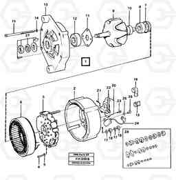 30912 Alternator EC300 ?KERMAN ?KERMAN EC300, Volvo Construction Equipment