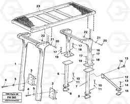 39109 Protection over drivers cab EC300 ?KERMAN ?KERMAN EC300, Volvo Construction Equipment