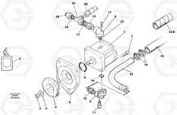 39815 Servo pump with assembly parts EC300 ?KERMAN ?KERMAN EC300, Volvo Construction Equipment