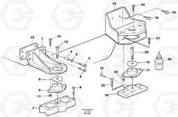 32666 Engine mounting EC300 ?KERMAN ?KERMAN EC300, Volvo Construction Equipment