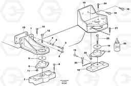 32666 Engine mounting EC300 ?KERMAN ?KERMAN EC300, Volvo Construction Equipment